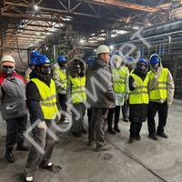 ЭКСКУРСАНТЫ НА "ПОЛИМЕТЕ" - Полимет- cовременный производственно- технологический комплекс  высокоточного литья